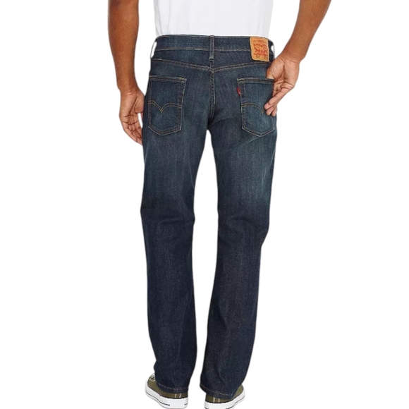 Levi's 514 Stretch Straight Leg Denim Blue Jeans NWT W38 x L32 - Picture 2 of 10